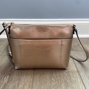 Kate Spade rose gold crossbody